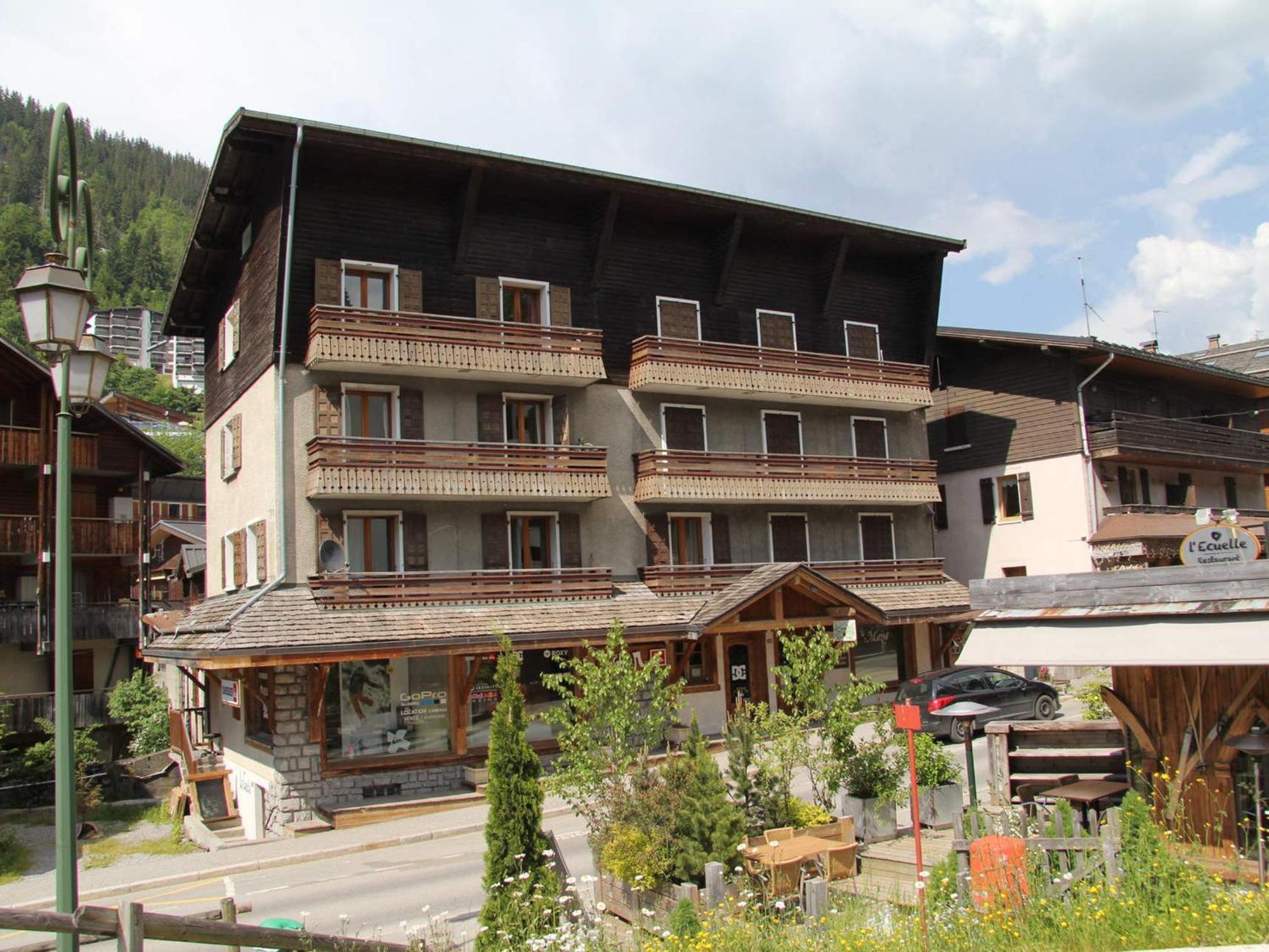 Appartement 3 Pieces Avec Balcon Et Wifi Au Centre De La Clusaz - Fr-1-459-20 ภายนอก รูปภาพ